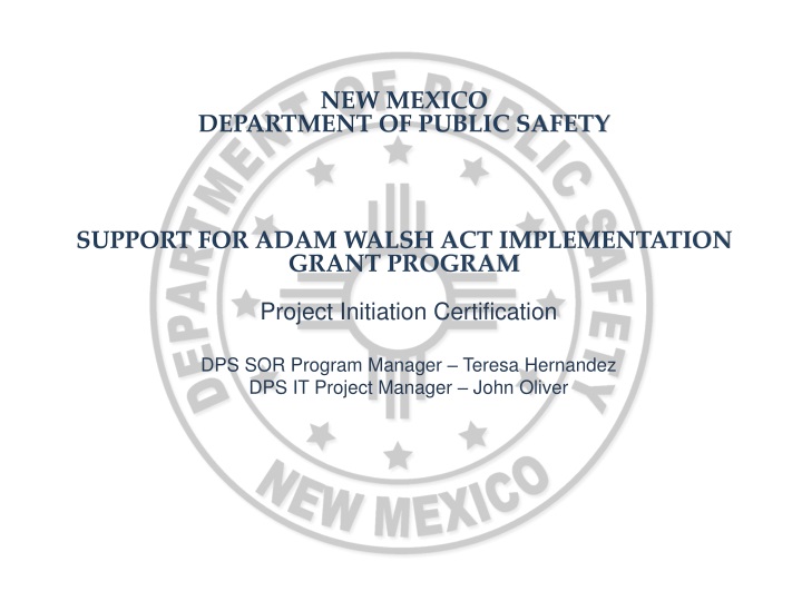 new mexico department of public safety support