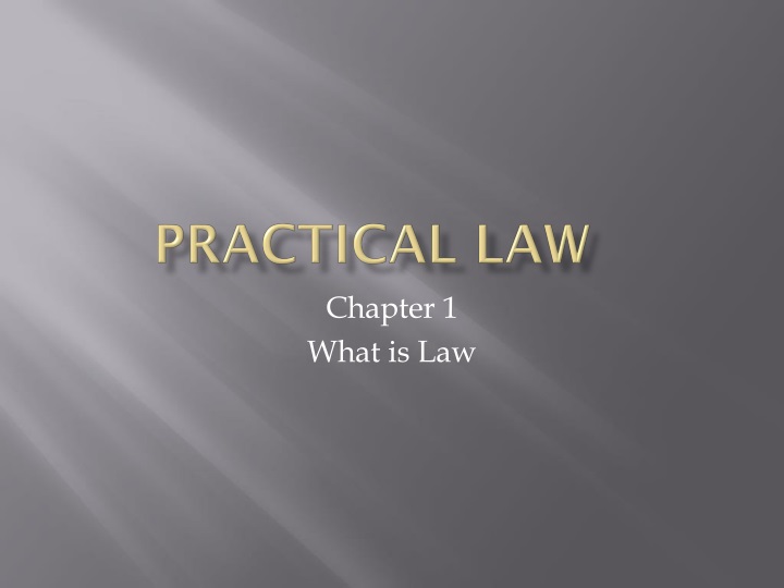 practical law