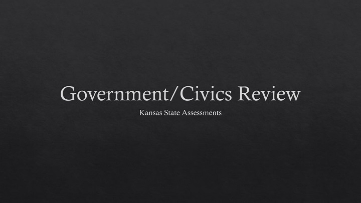 government civics review