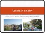 Education in Spain - slide 1