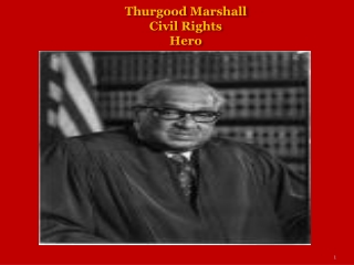 Thurgood Marshall Civil Rights Hero