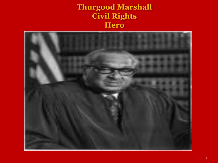 thurgood marshall civil rights hero