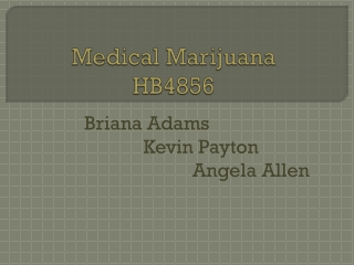 Medical Marijuana HB4856