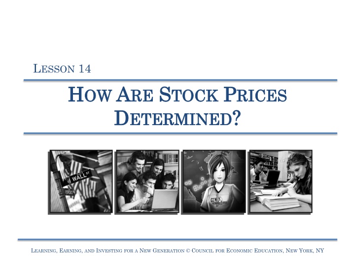 how are stock prices determined