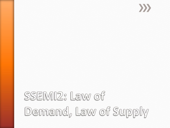 ssemi2 law of demand law of supply