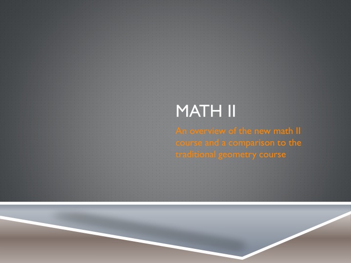 math ii