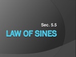 PPT - Law Of Sines PowerPoint Presentation, Free Download - ID:5106581