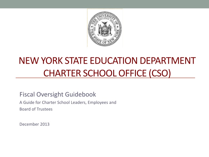 new york state education department charter school office cso