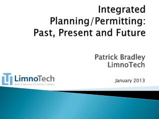 Integrated Planning/Permitting: Past, Present and Future