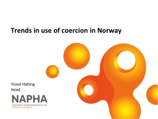 Trends in use of coercion in Norway