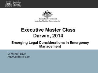 Executive Master Class Darwin, 2014