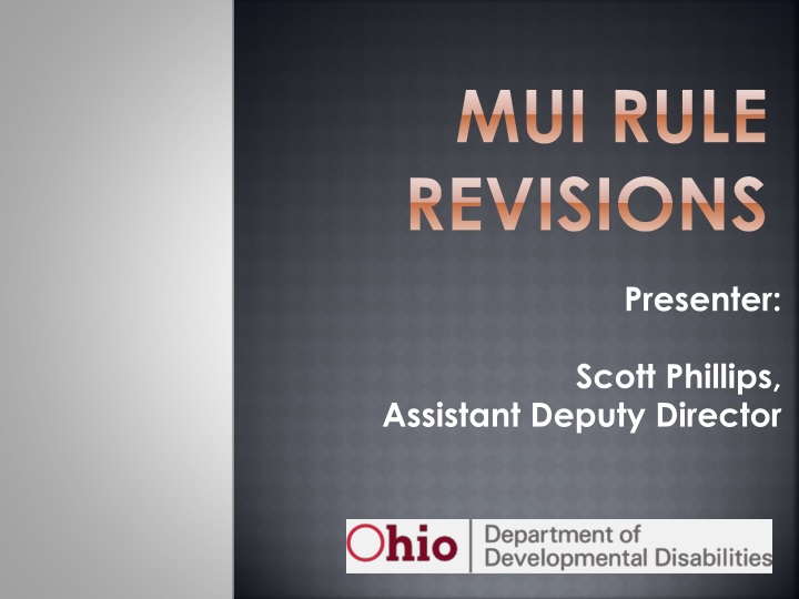 mui rule revisions