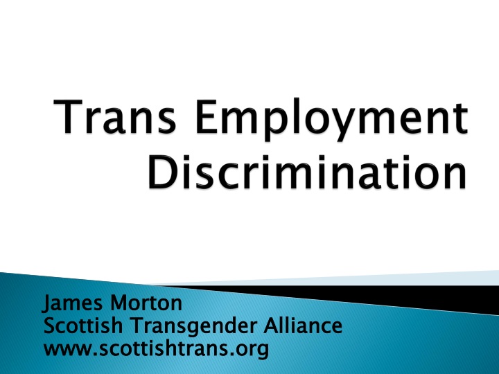 trans employment discrimination