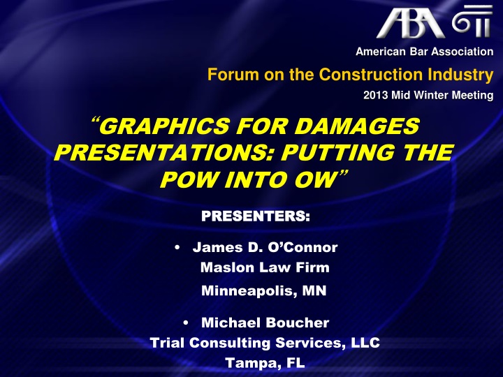 graphics for damages presentations putting the pow into ow
