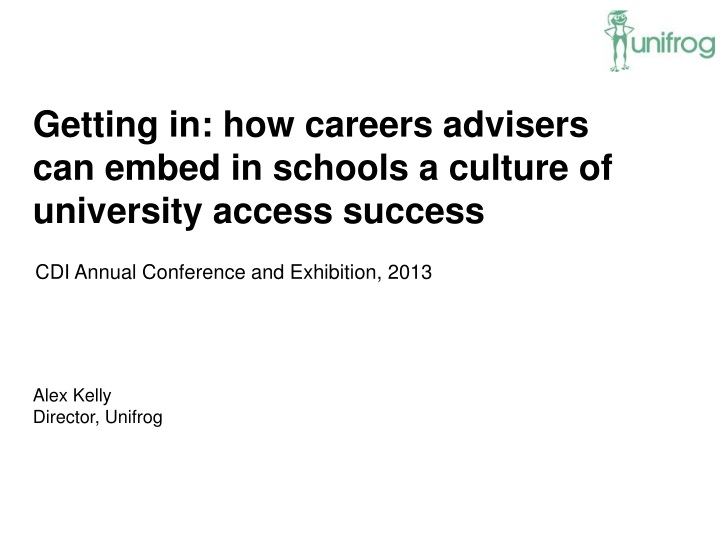 getting in how careers advisers can embed