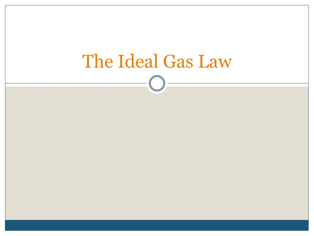 PPT - The Ideal Gas Law PowerPoint Presentation, free download - ID:1533963