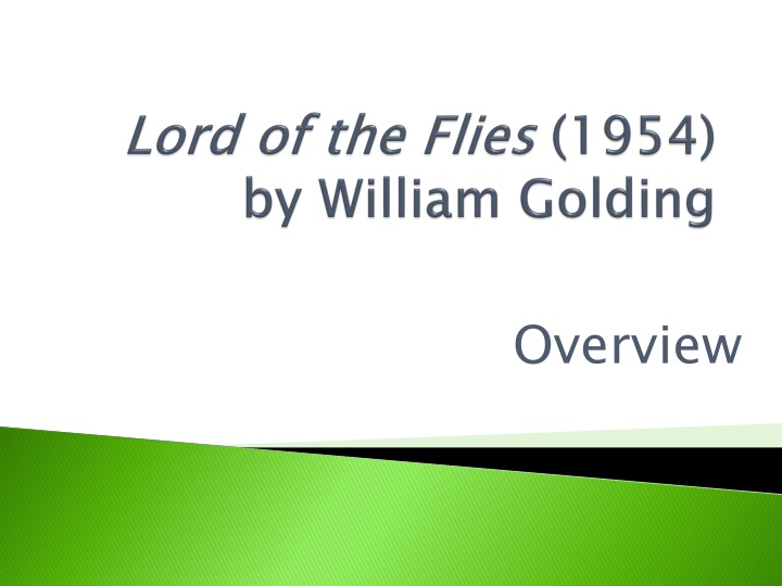 lord of the flies 1954 by william golding
