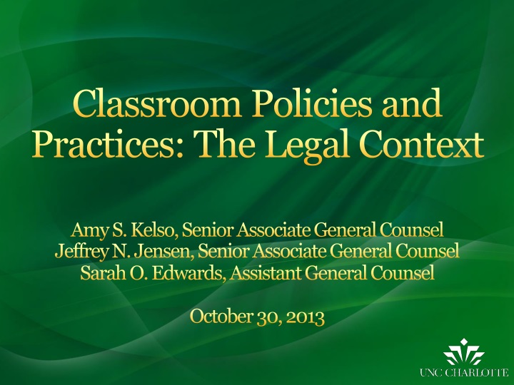 classroom policies and practices the legal
