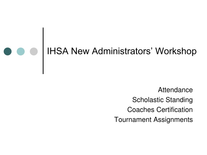 ihsa new administrators workshop