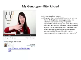 my genotype bite sci zed