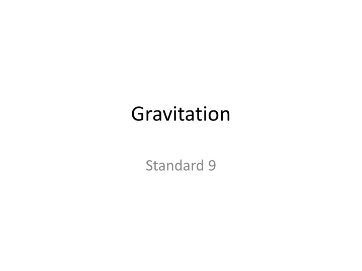 gravitation