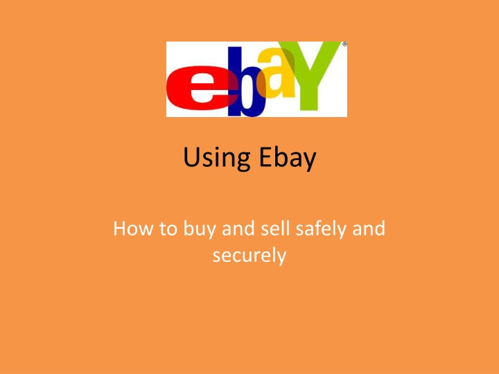 using ebay