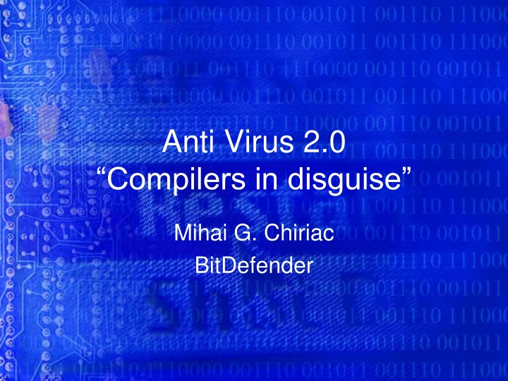 anti virus 2 0 compilers in disguise
