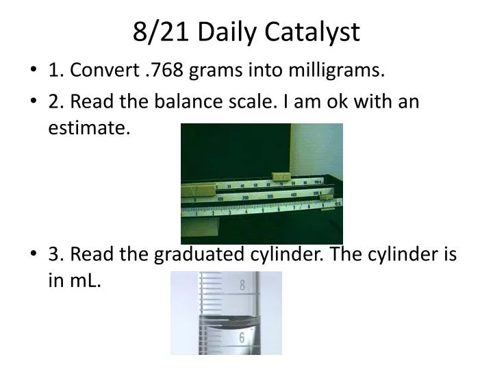8 21 daily catalyst