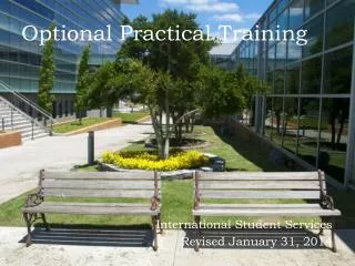 Optional Practical Training