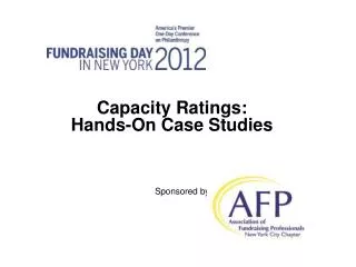 Capacity Ratings: Hands-On Case Studies