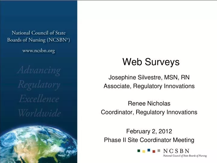 web surveys