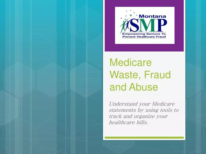 medicare waste fraud and abuse