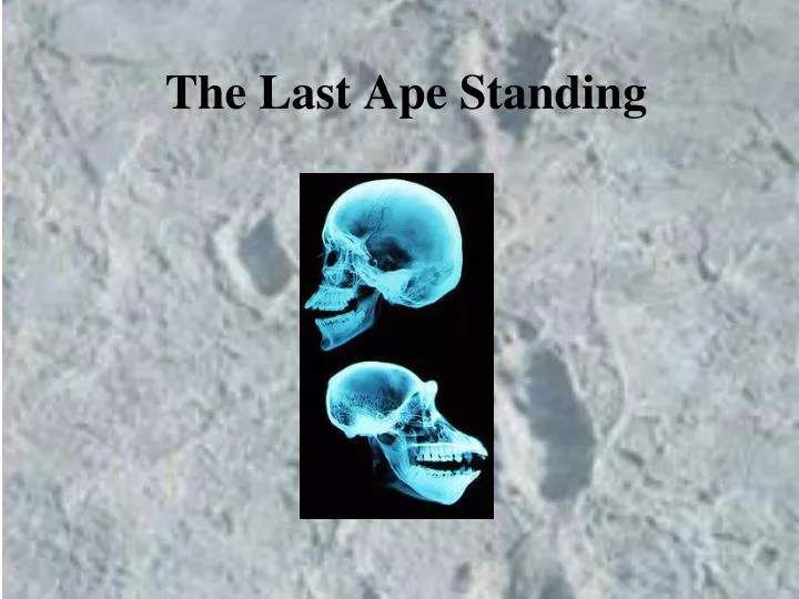 the last ape standing