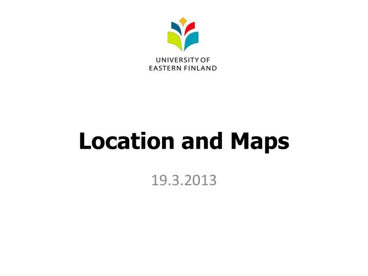 location and maps