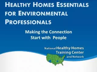 Healthy Homes Essentials for Environmental Professionals