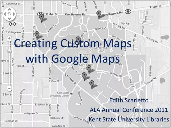 creating custom maps with google maps
