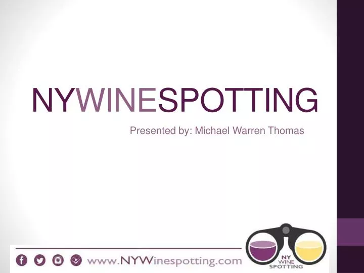 ny wine spotting