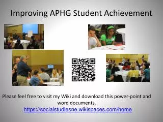 Improving APHG Student Achievement