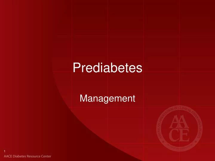 prediabetes