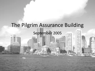 The Pilgrim Assurance Building