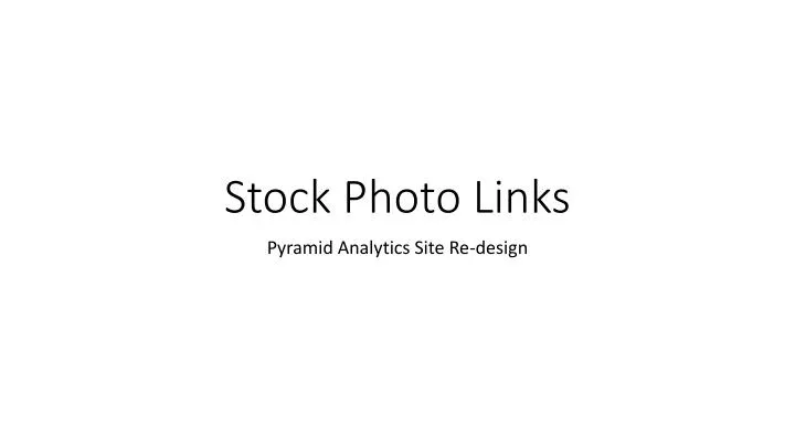 stock photo links