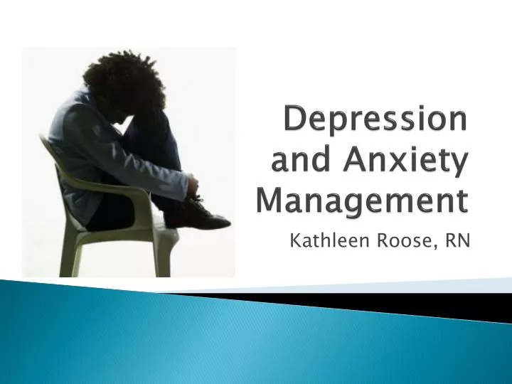 depression and anxiety management