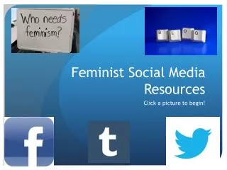 Feminist Social Media Resources