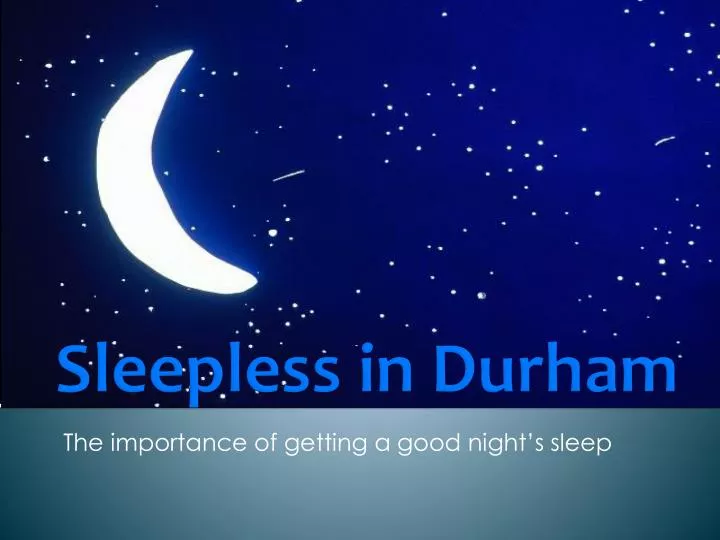 the importance of getting a good night s sleep