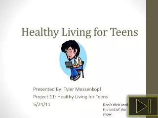 Healthy Living for Teens