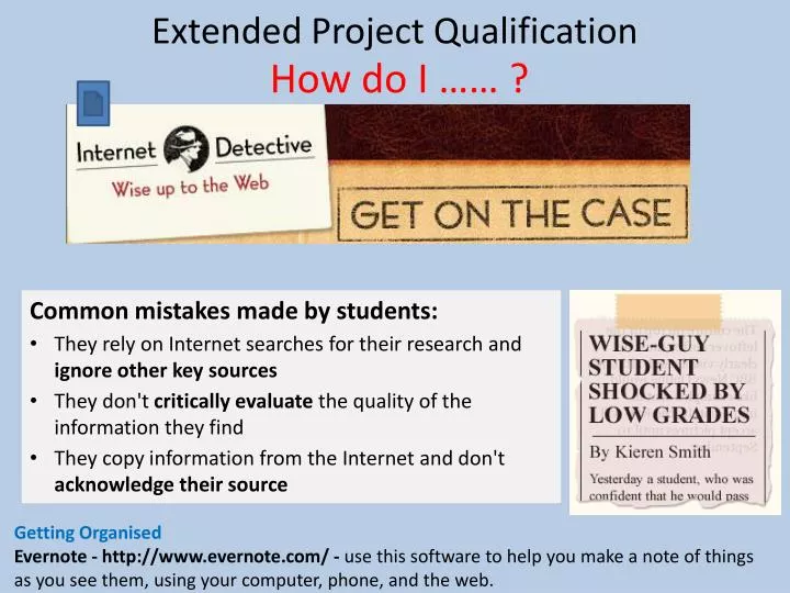 extended project qualification