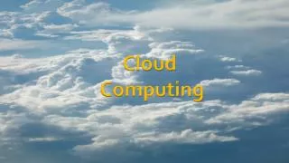 Cloud Computing ?