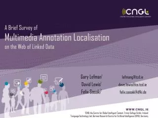 A Brief Survey of Multimedia Annotation Localisation on the Web of Linked Data