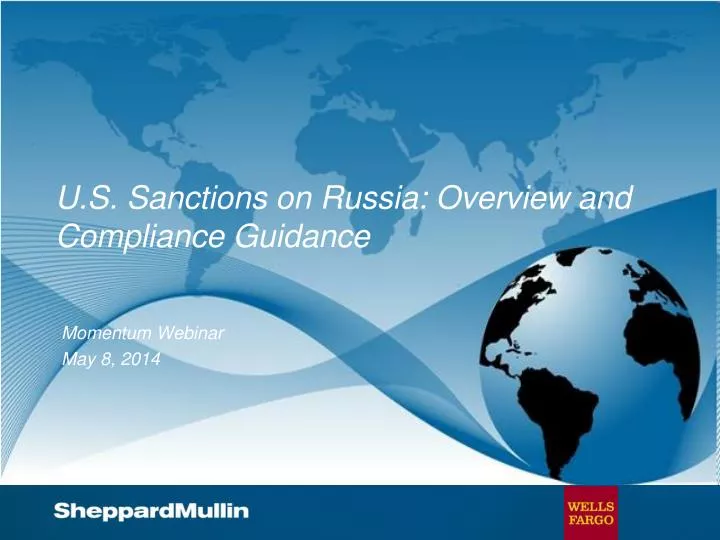 u s sanctions on russia overview and compliance guidance