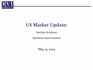 US Market Update: Auction Academy Southern Auto Auction May 13, 2014